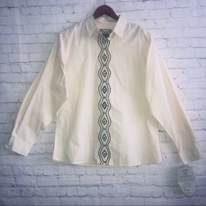 Wrangler Silver Lake Embroidered Long Sleeve